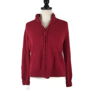 Charter Club Red Knit Sweater